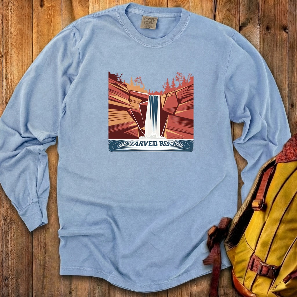 Starved Rock State Park Cotton Long Sleeve