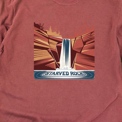 Starved Rock State Park Cotton Long Sleeve