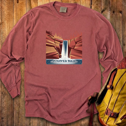 Starved Rock State Park Cotton Long Sleeve