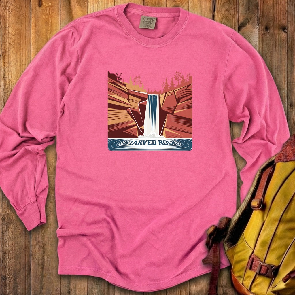 Starved Rock State Park Cotton Long Sleeve