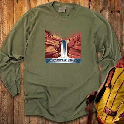Starved Rock State Park Cotton Long Sleeve