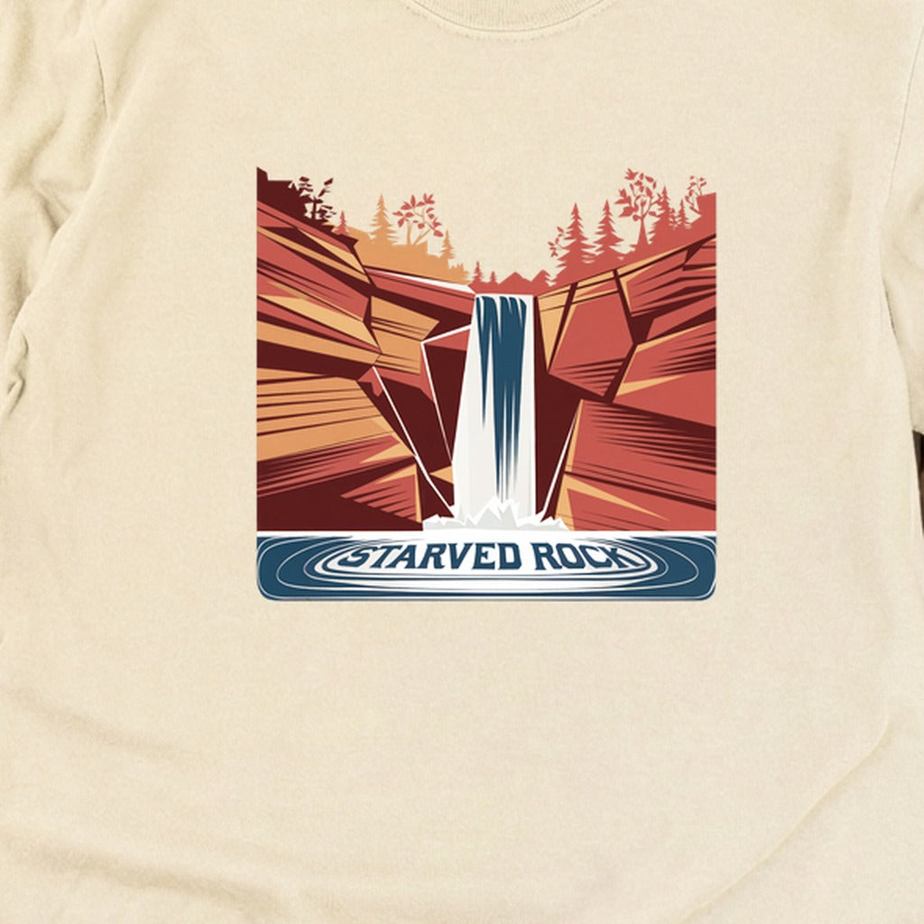 Starved Rock State Park Cotton Long Sleeve