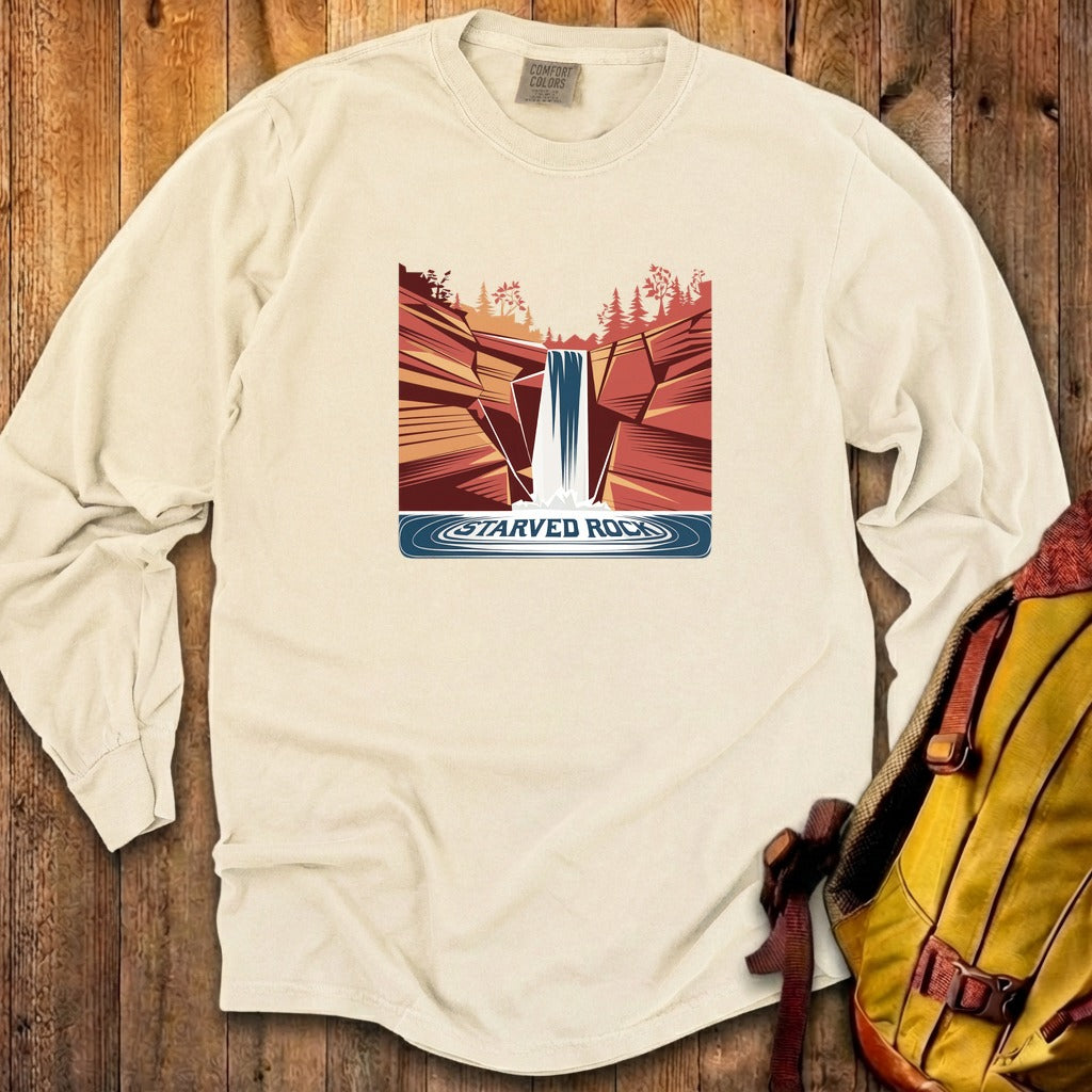 Starved Rock State Park Cotton Long Sleeve