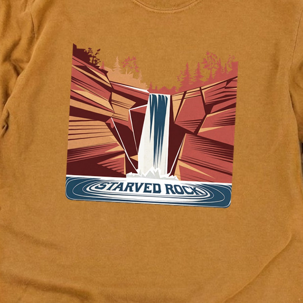 Starved Rock State Park Cotton Long Sleeve