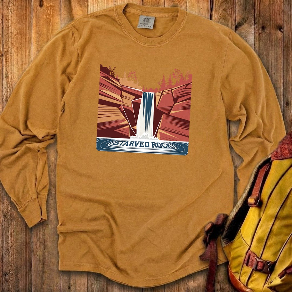 Starved Rock State Park Cotton Long Sleeve