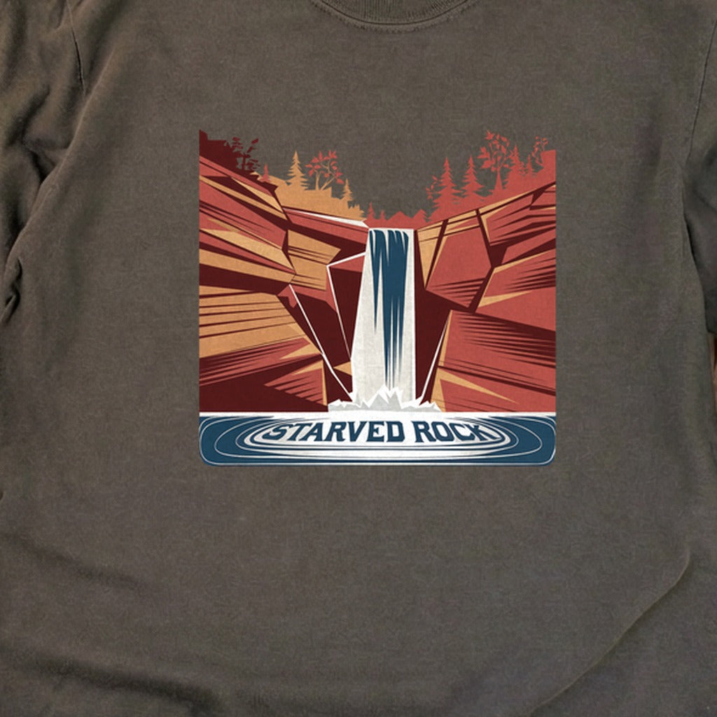 Starved Rock State Park Cotton Long Sleeve