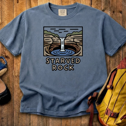 Starved Rock State Park 2 Cotton T-Shirt