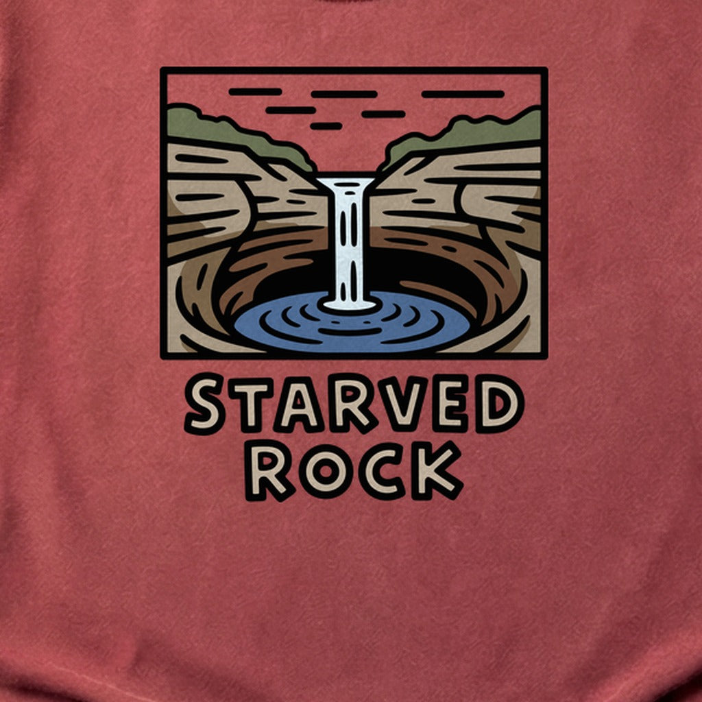 Starved Rock State Park 2 Cotton T-Shirt
