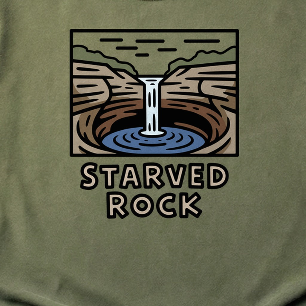 Starved Rock State Park 2 Cotton T-Shirt