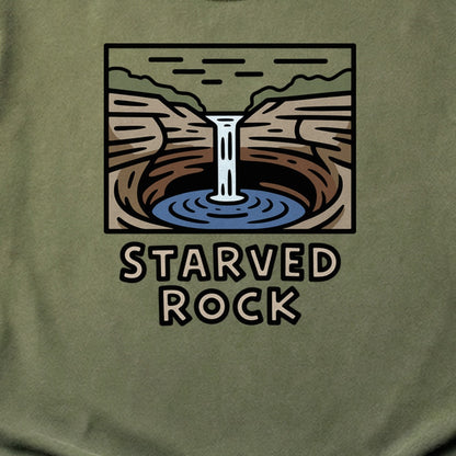 Starved Rock State Park 2 Cotton T-Shirt
