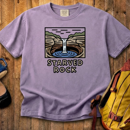 Starved Rock State Park 2 Cotton T-Shirt