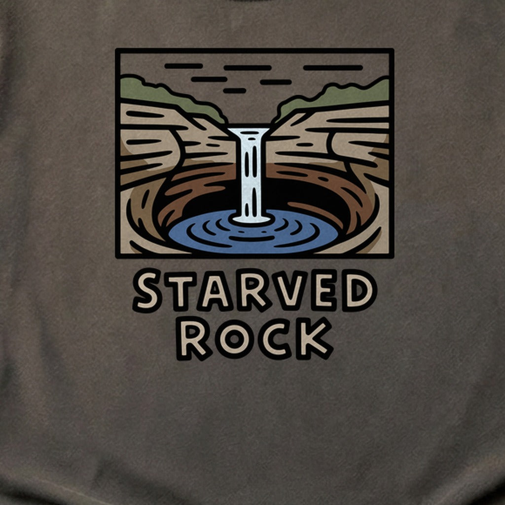 Starved Rock State Park 2 Cotton T-Shirt