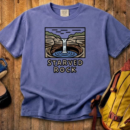 Starved Rock State Park 2 Cotton T-Shirt