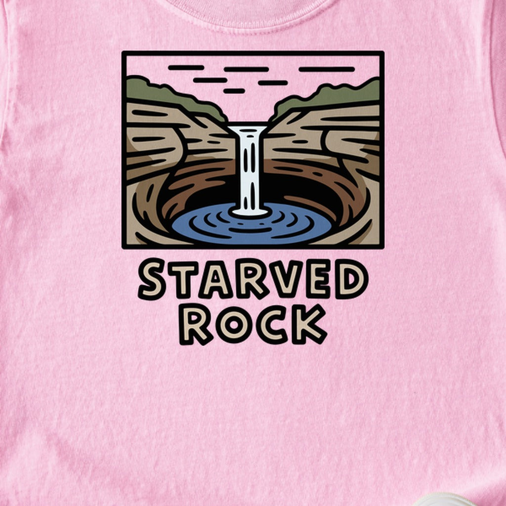 Starved Rock State Park 2 Kids Cotton T-Shirt