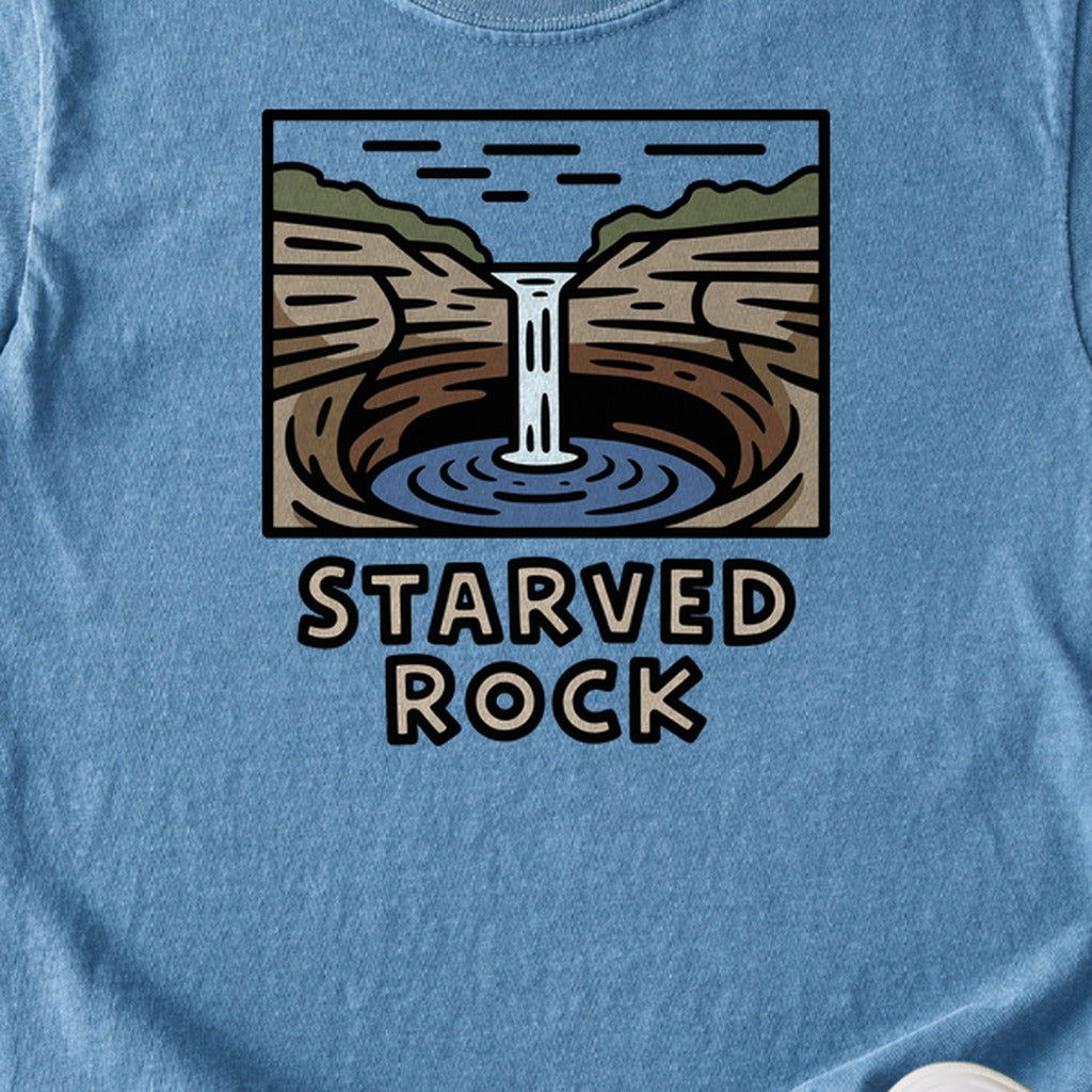 Starved Rock State Park 2 Kids Cotton T-Shirt