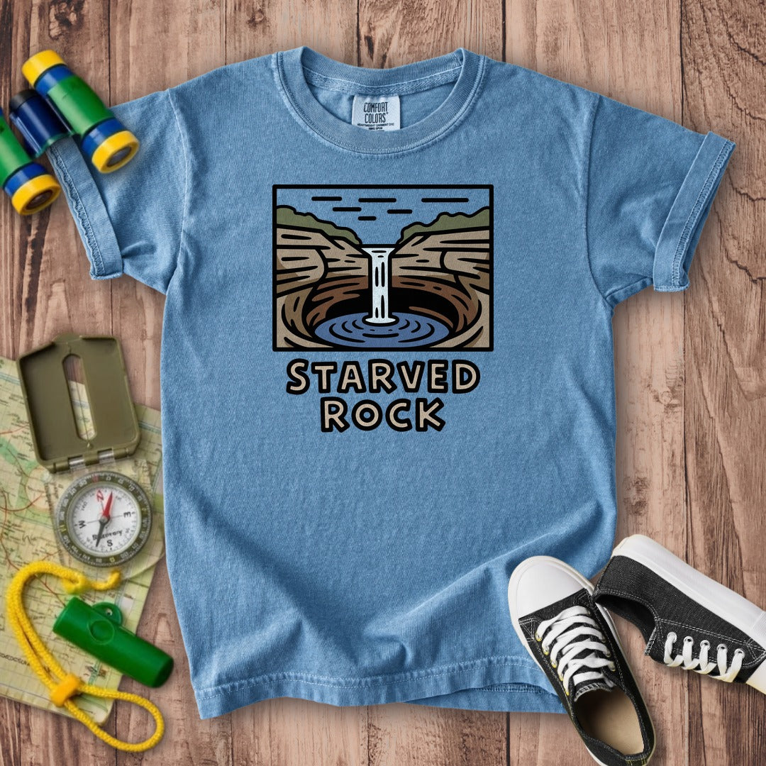 Starved Rock State Park 2 Kids Cotton T-Shirt