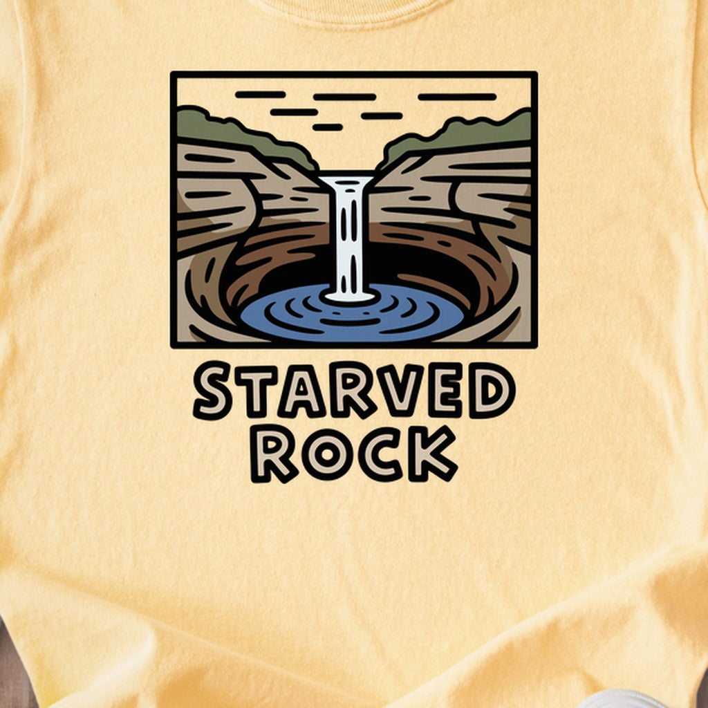 Starved Rock State Park 2 Kids Cotton T-Shirt