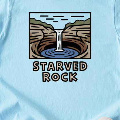 Starved Rock State Park 2 Kids Cotton T-Shirt