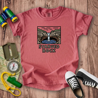 Starved Rock State Park 2 Kids Cotton T-Shirt
