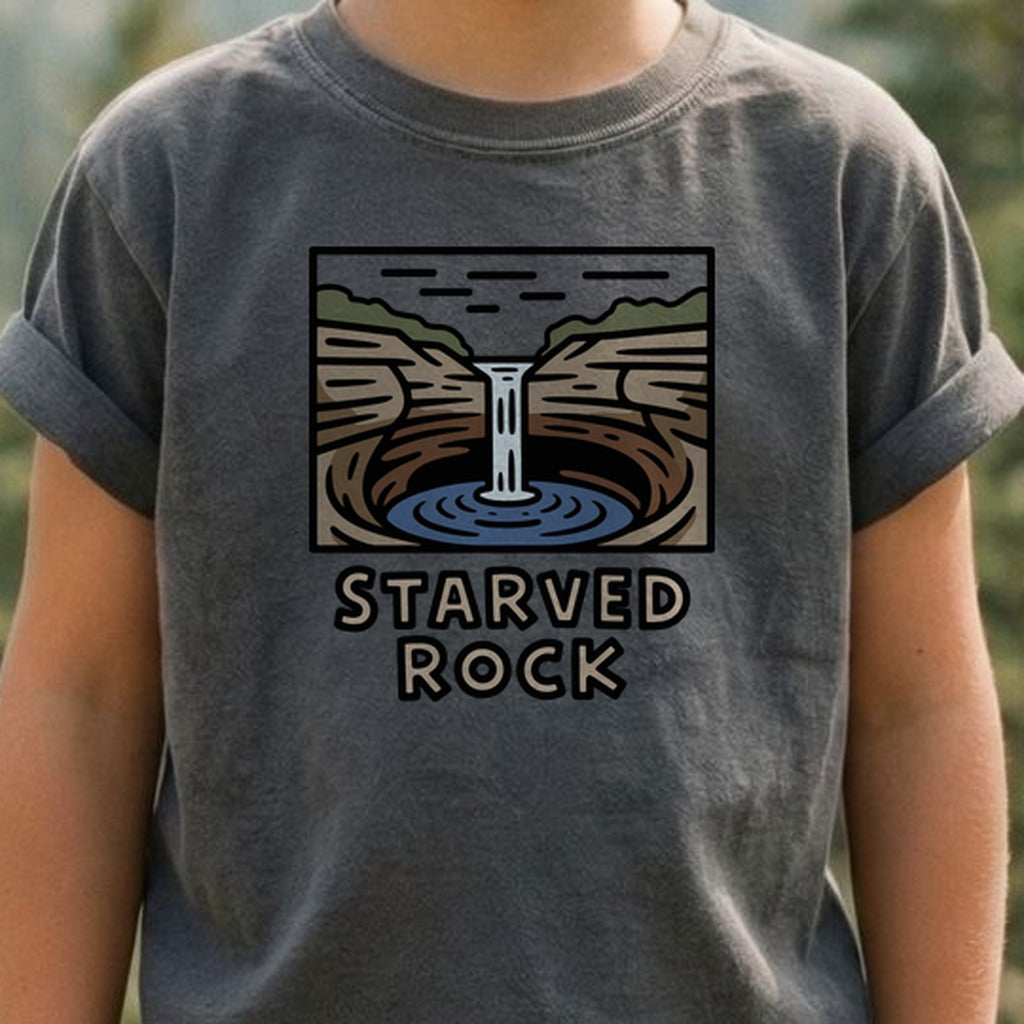 Starved Rock State Park 2 Kids Cotton T-Shirt