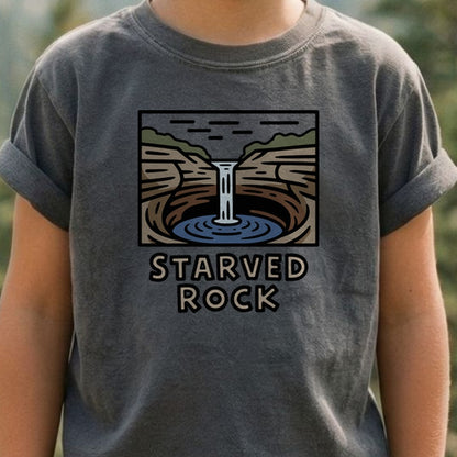 Starved Rock State Park 2 Kids Cotton T-Shirt