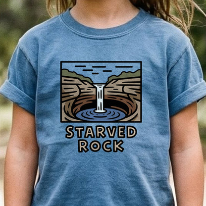 Starved Rock State Park 2 Kids Cotton T-Shirt
