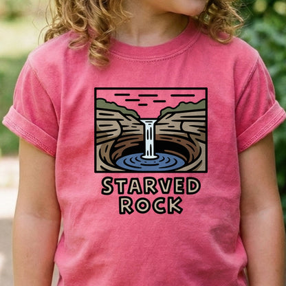 Starved Rock State Park 2 Kids Cotton T-Shirt