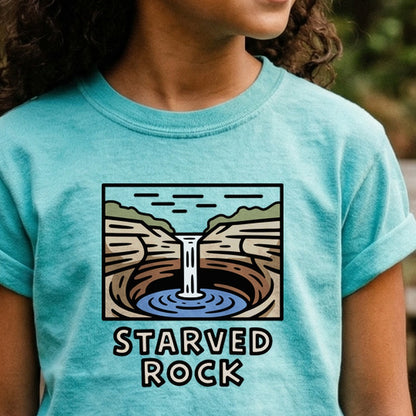 Starved Rock State Park 2 Kids Cotton T-Shirt