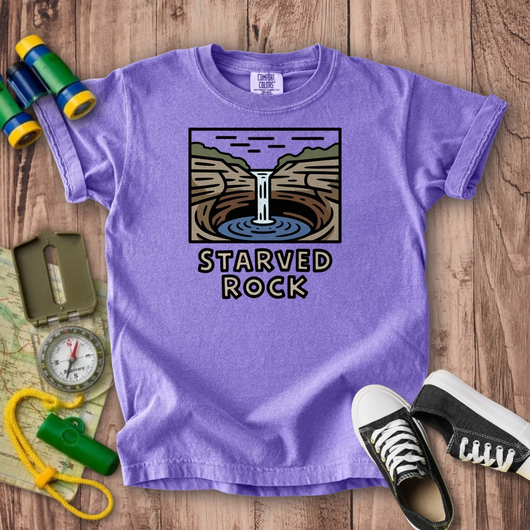 Starved Rock State Park 2 Kids Cotton T-Shirt