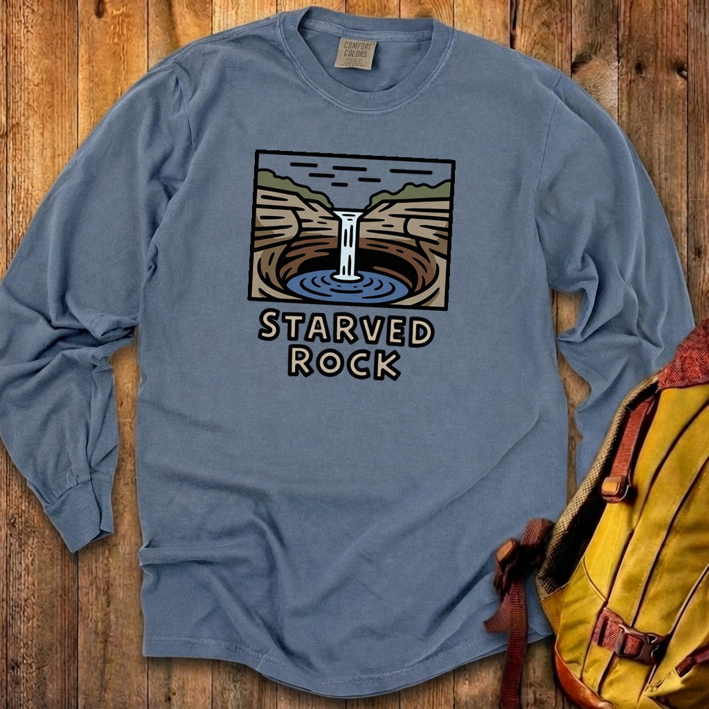 Starved Rock State Park 2 Cotton Long Sleeve