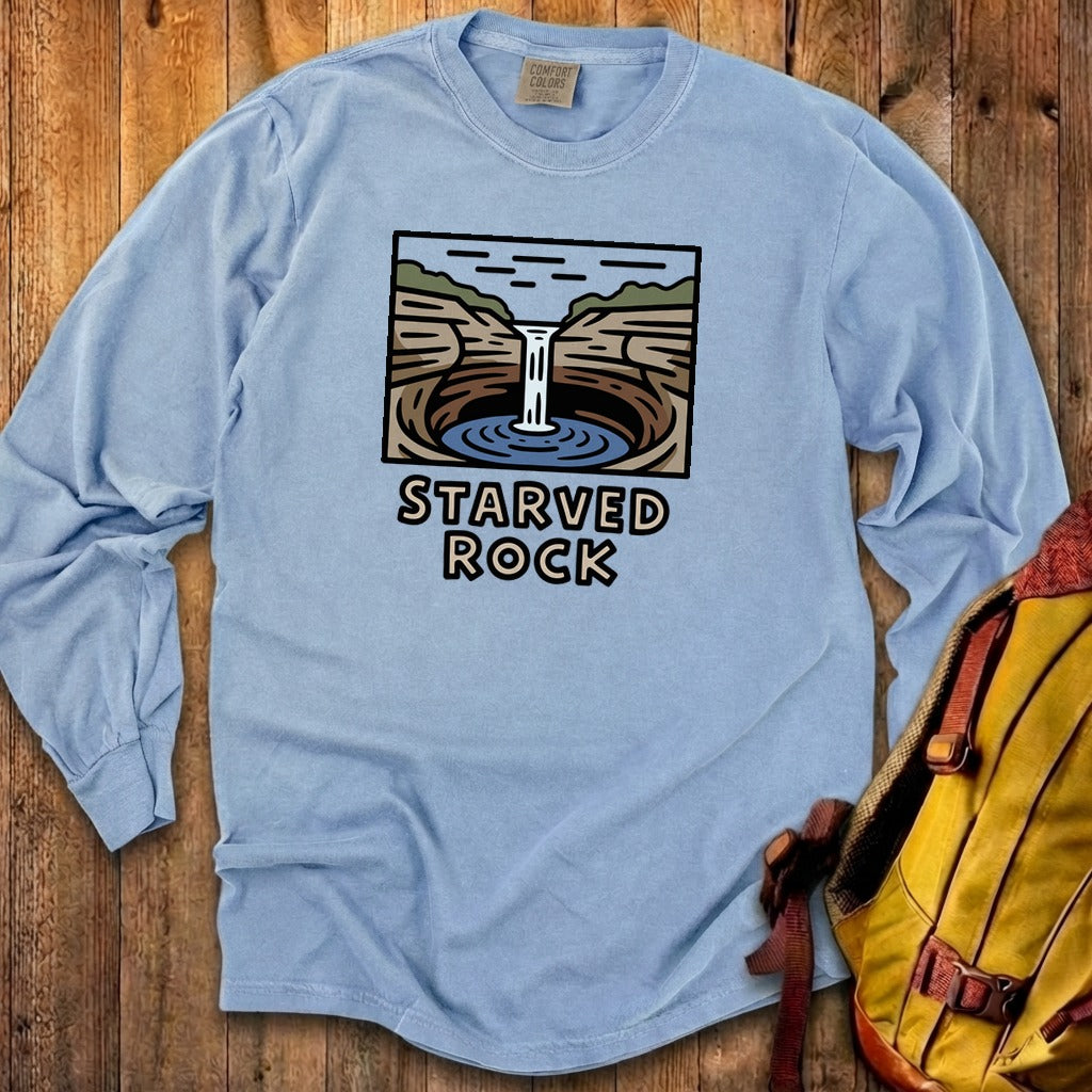 Starved Rock State Park 2 Cotton Long Sleeve