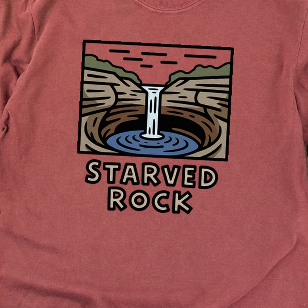 Starved Rock State Park 2 Cotton Long Sleeve