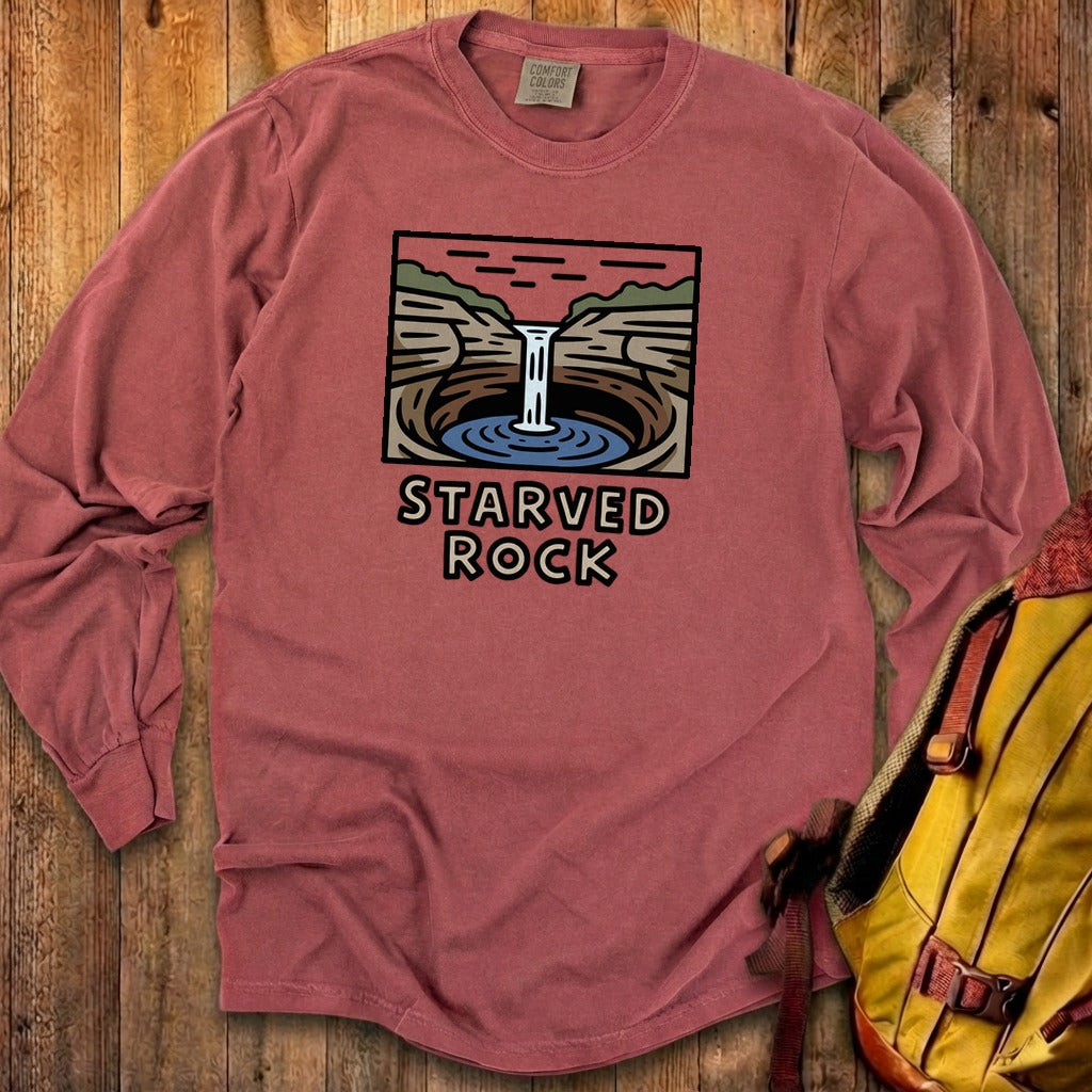Starved Rock State Park 2 Cotton Long Sleeve
