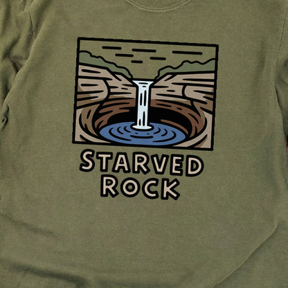 Starved Rock State Park 2 Cotton Long Sleeve