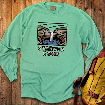 Starved Rock State Park 2 Cotton Long Sleeve
