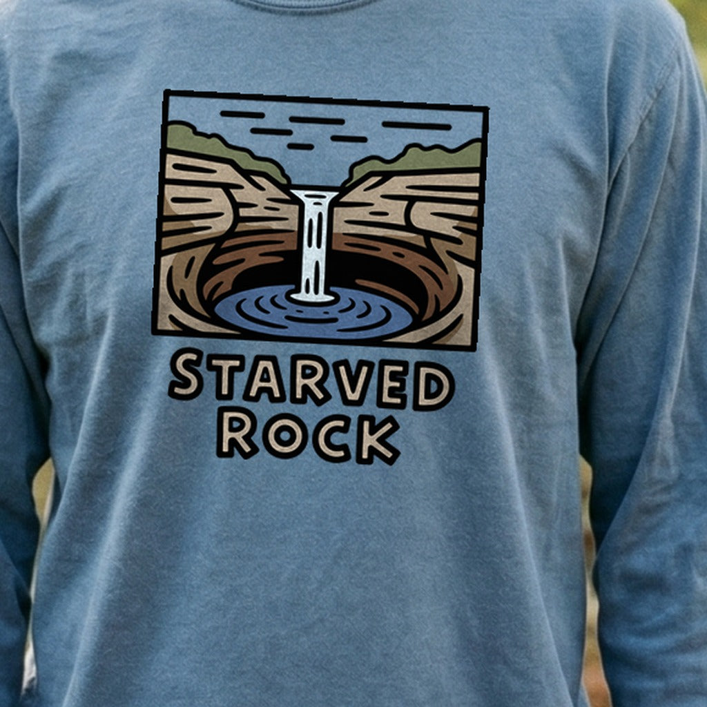 Starved Rock State Park 2 Cotton Long Sleeve