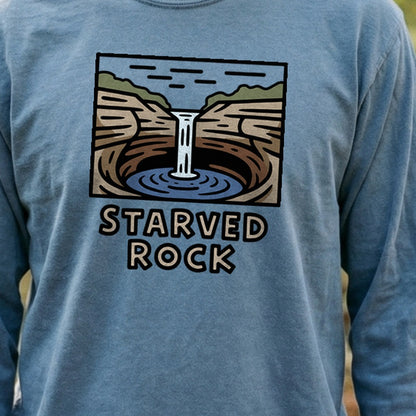 Starved Rock State Park 2 Cotton Long Sleeve