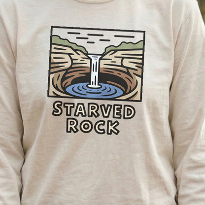 Starved Rock State Park 2 Cotton Long Sleeve