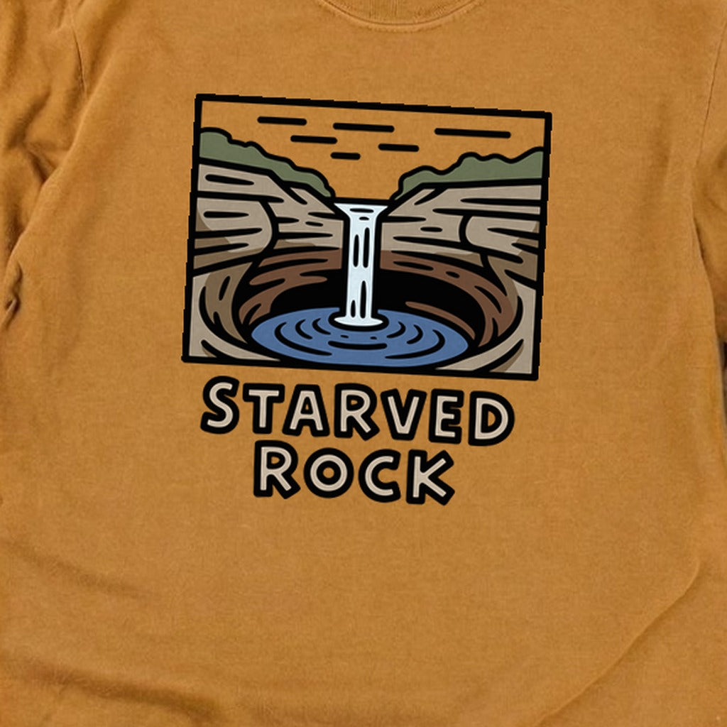 Starved Rock State Park 2 Cotton Long Sleeve