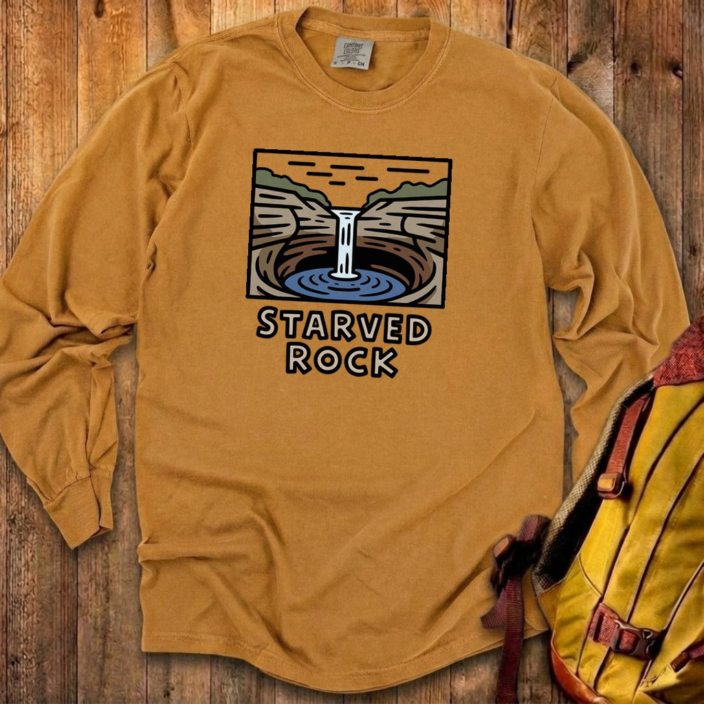Starved Rock State Park 2 Cotton Long Sleeve