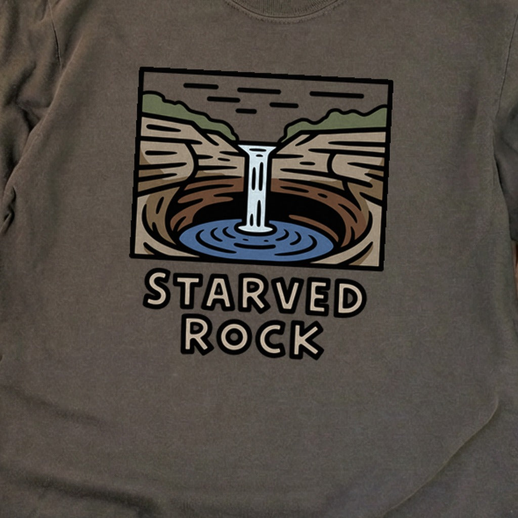 Starved Rock State Park 2 Cotton Long Sleeve