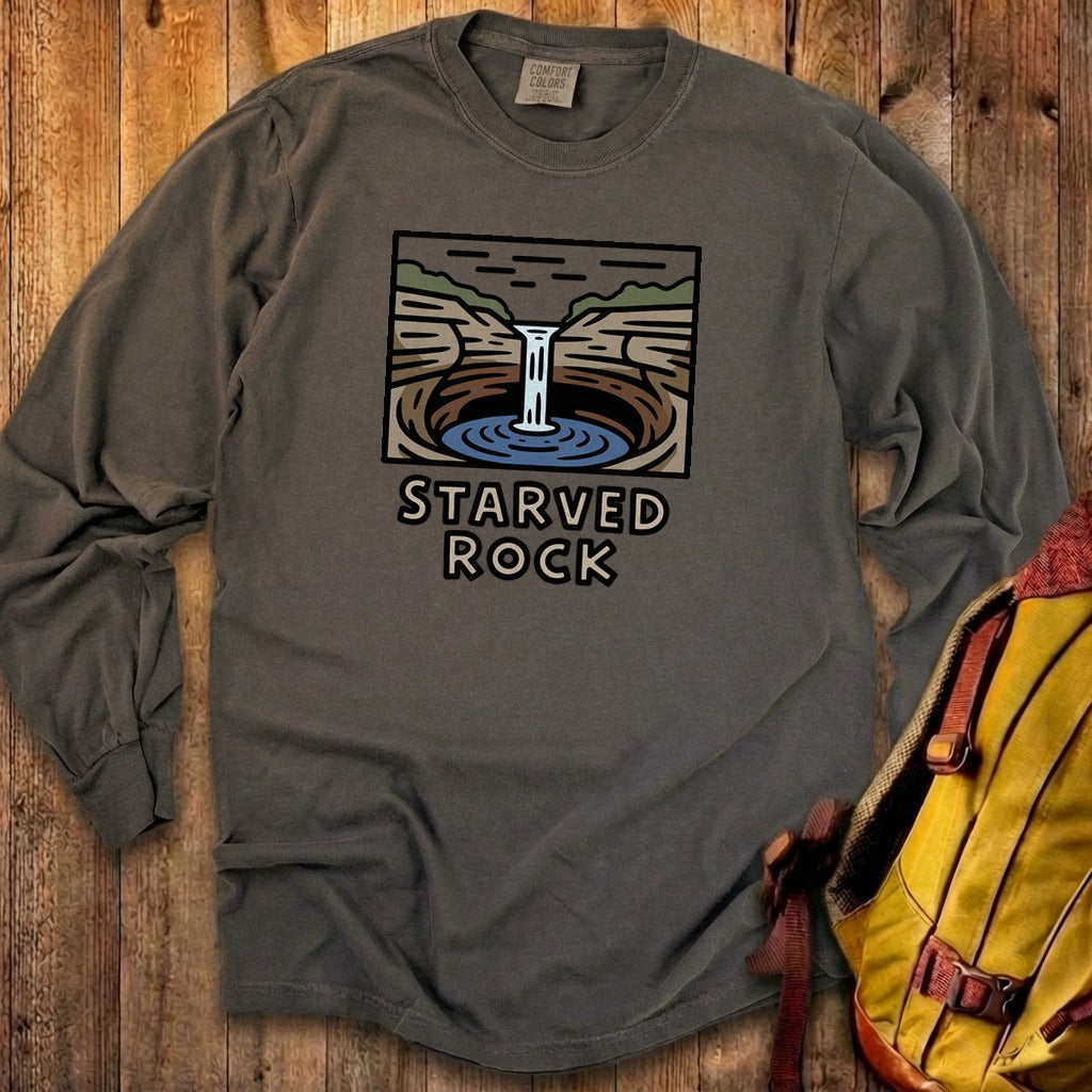 Starved Rock State Park 2 Cotton Long Sleeve