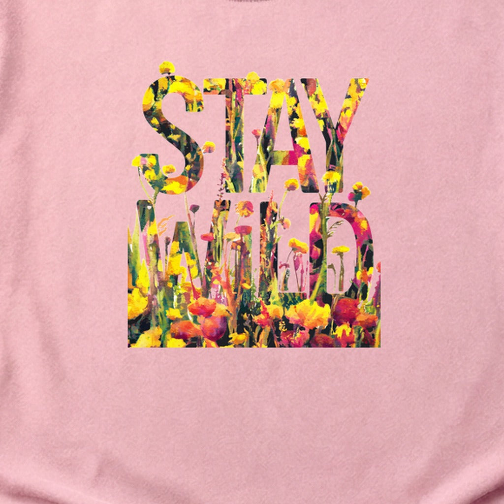 Stay Wild Wildflower Cotton T-Shirt