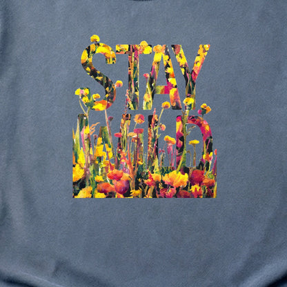 Stay Wild Wildflower Cotton T-Shirt