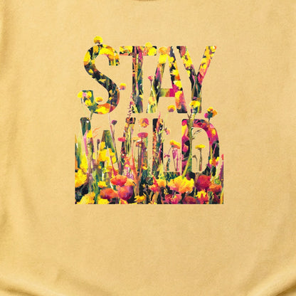 Stay Wild Wildflower Cotton T-Shirt
