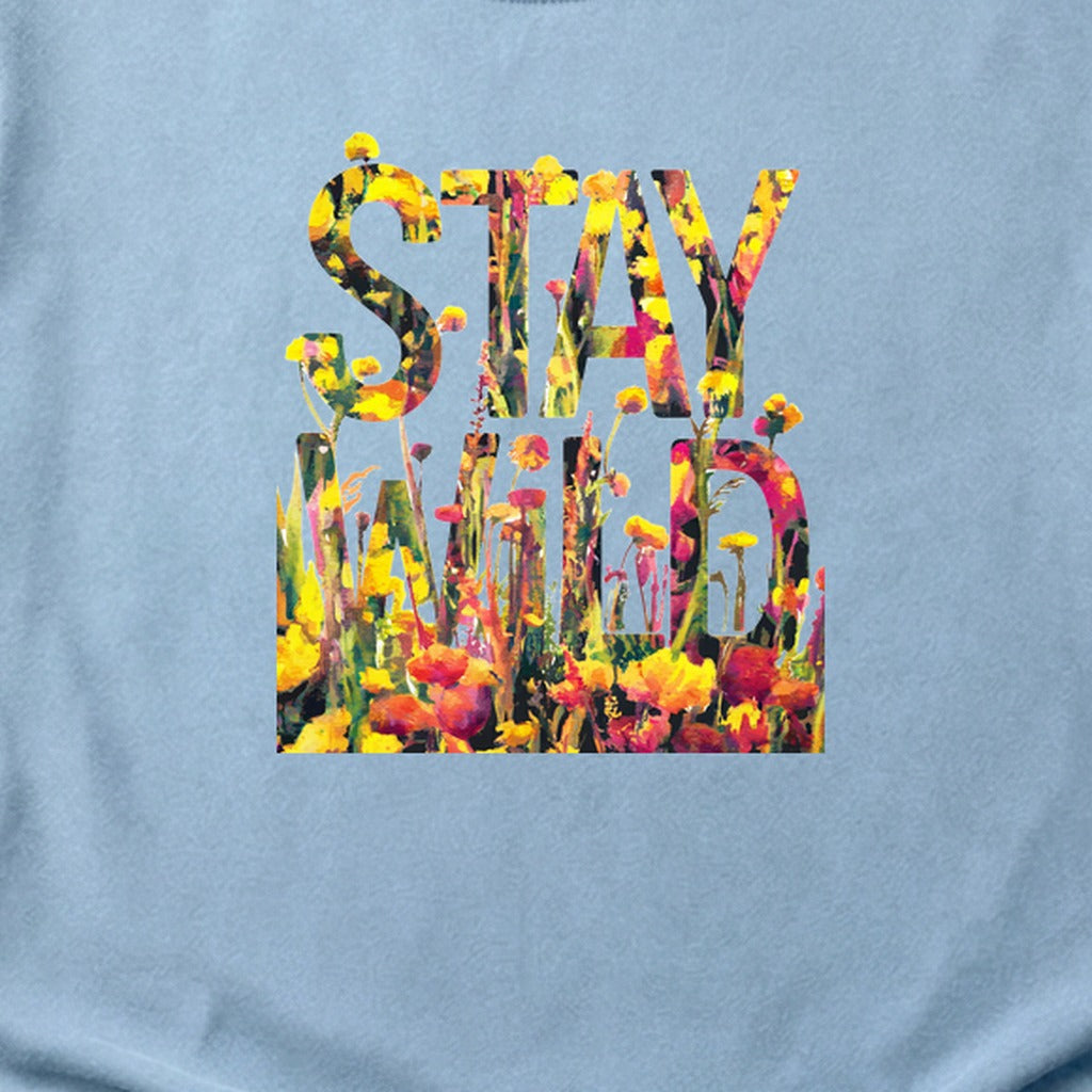 Stay Wild Wildflower Cotton T-Shirt