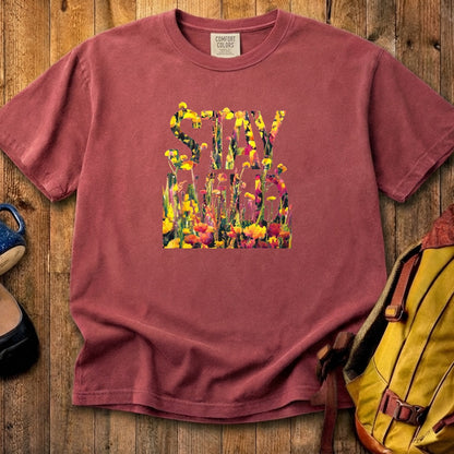 Stay Wild Wildflower Cotton T-Shirt