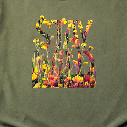Stay Wild Wildflower Cotton T-Shirt