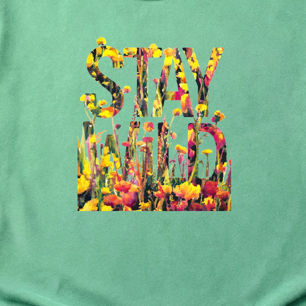 Stay Wild Wildflower Cotton T-Shirt