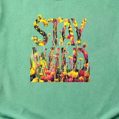 Stay Wild Wildflower Cotton T-Shirt